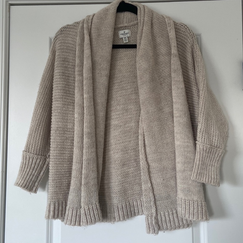 American Eagle Knit Sweater Cardigan